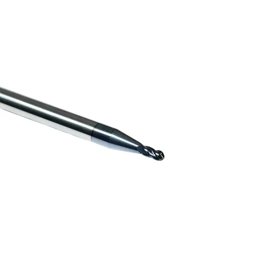 Frez węglikowy kulowy VHM Fi 2 R1 x 50mm 45HRC 4Z